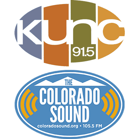 KUNC and Colorado Sound Logo